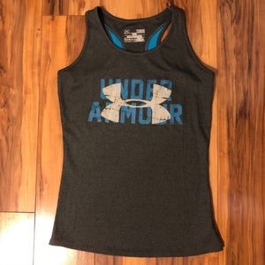Under Armour Fitted Heat Gear Tank | Youth Large